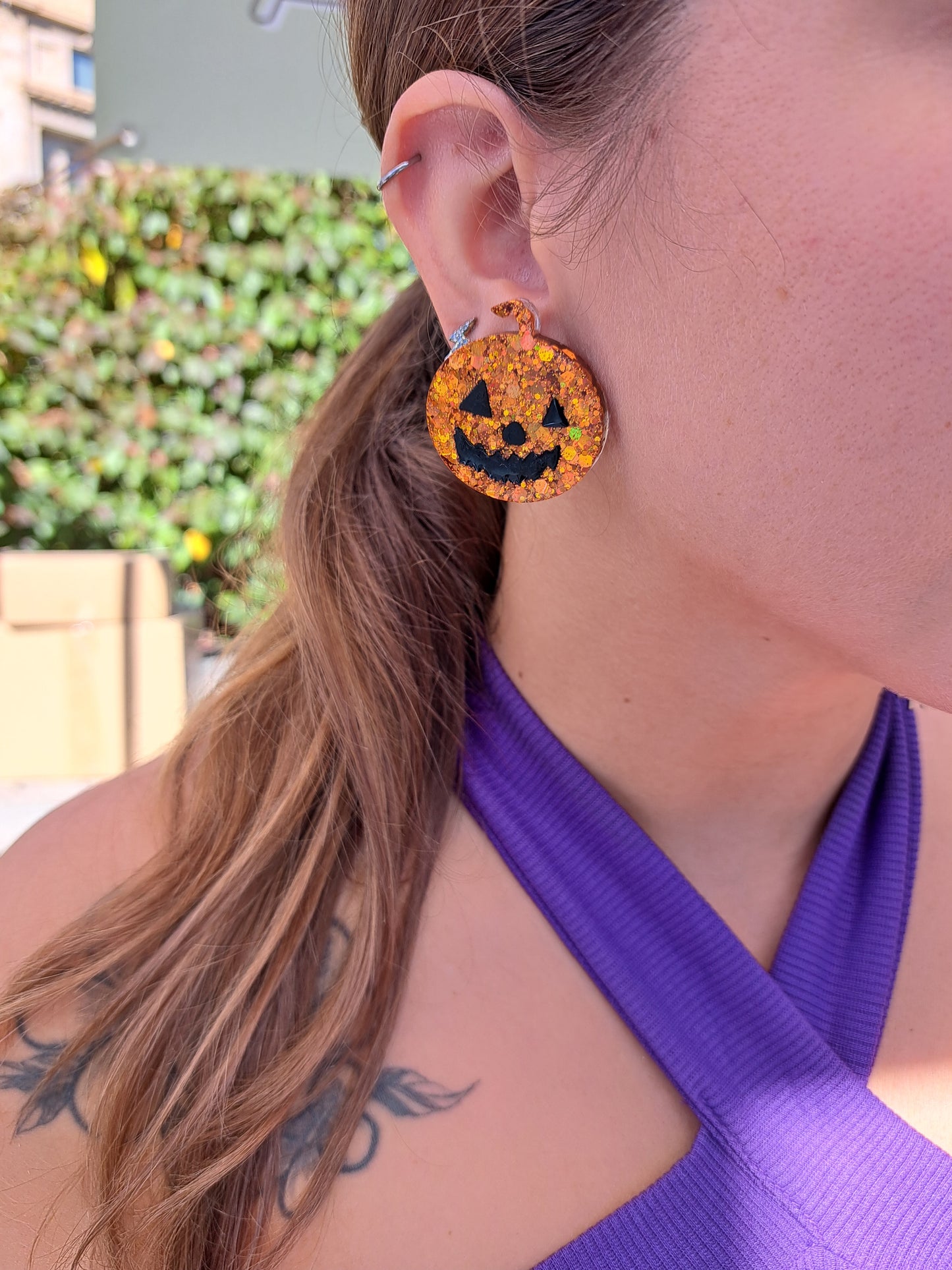 Pendientes Pumpkin