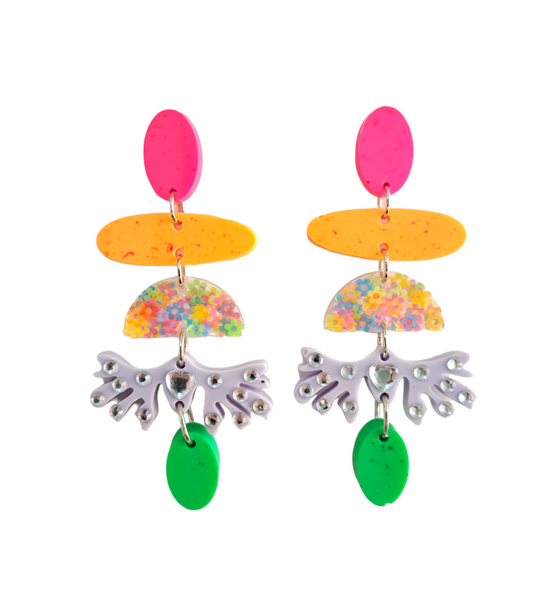 Pendientes Carnavalera