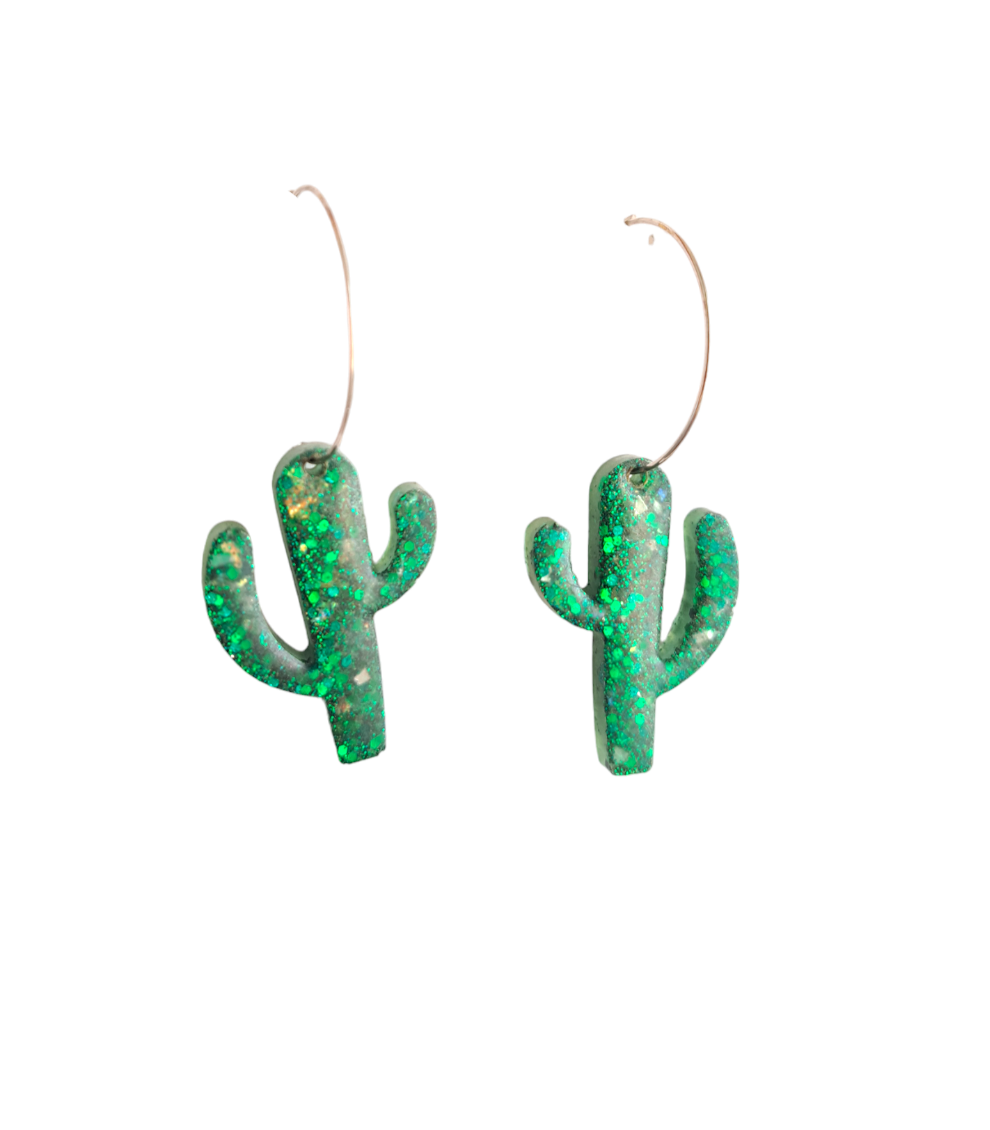 Pendientes Cactus